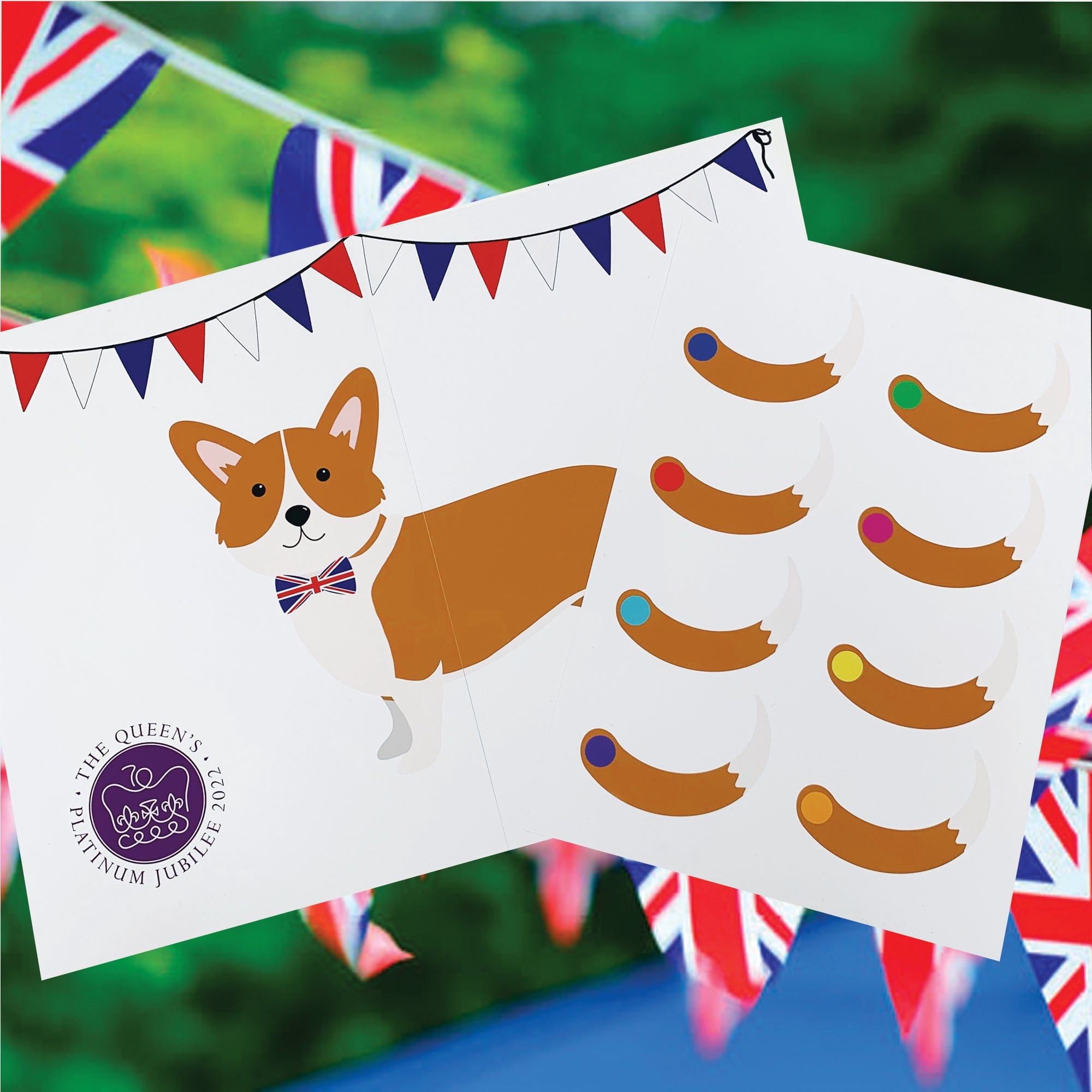 Pin the Tail on the Corgi fun game for kids, free download – Not Just A  Print