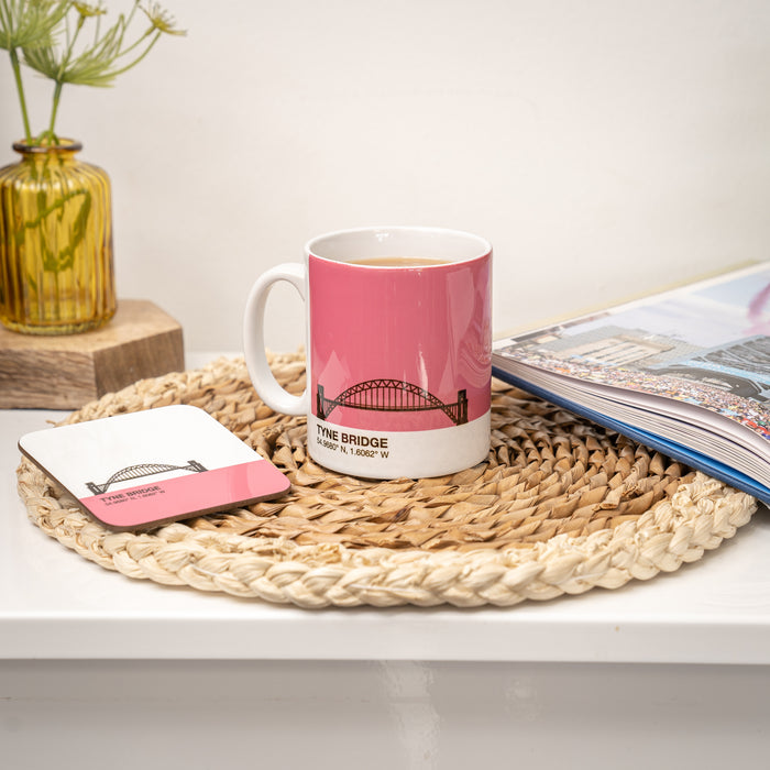 Newcastle Tyne Bridge Mug & Coaster