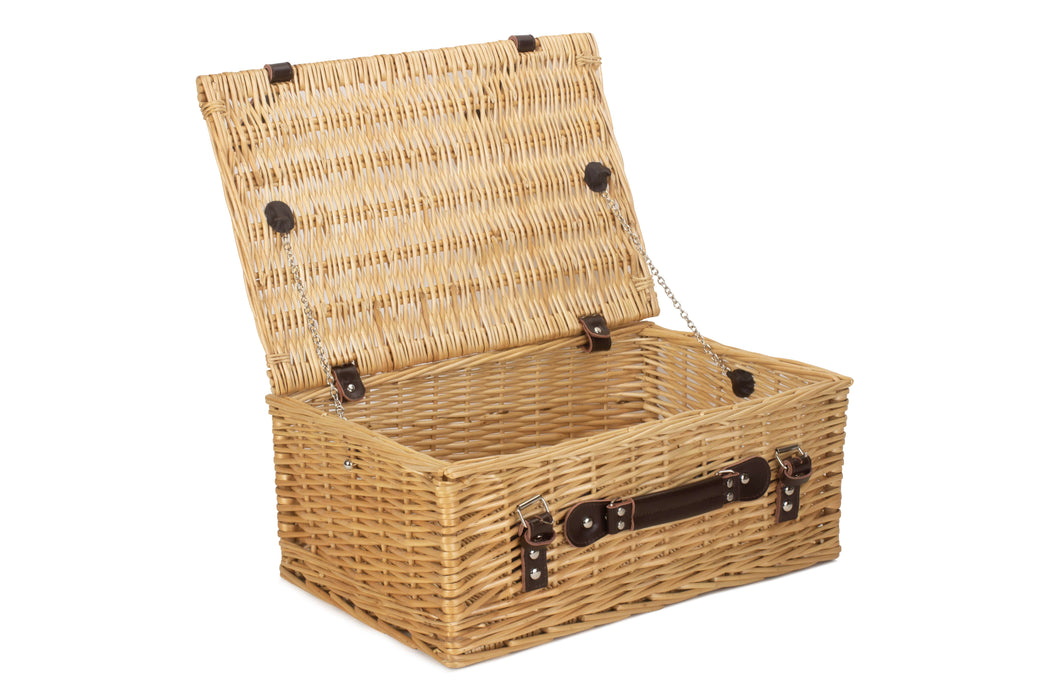 Build Your Own Personalised 18" Buff Wicker Hamper