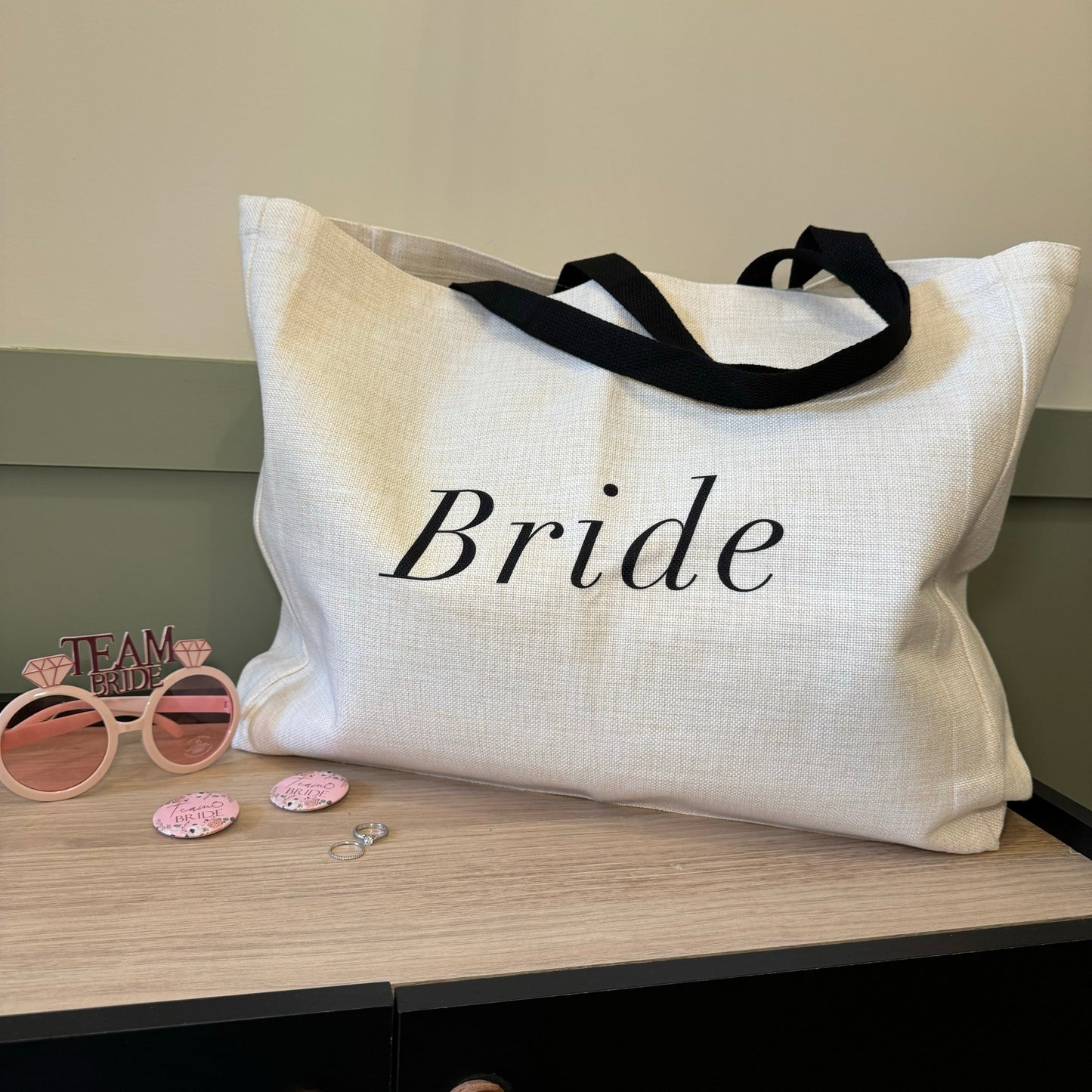 Large Bride Tote Wedding Essentials Hen Party Bag