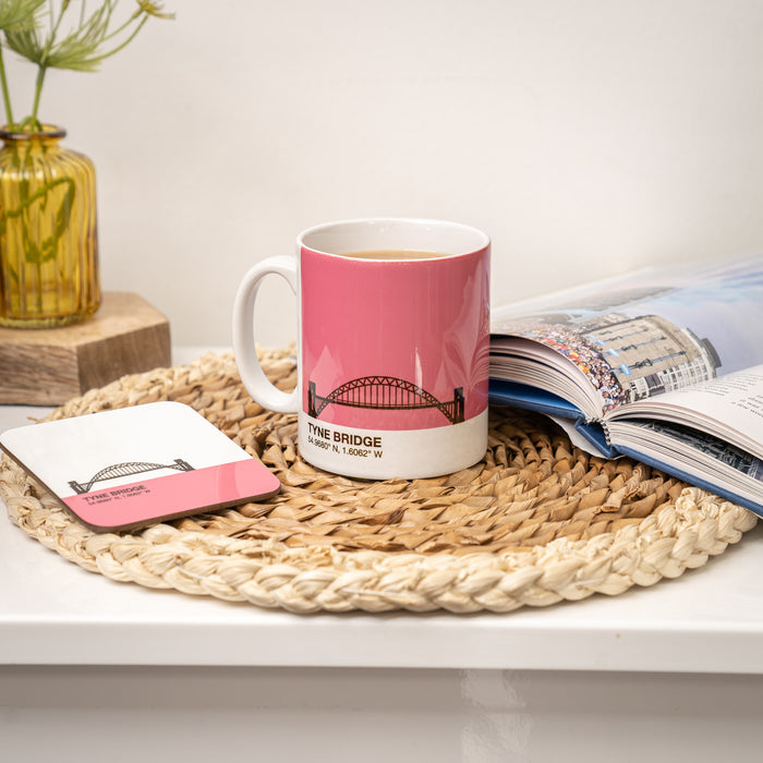 Newcastle Tyne Bridge Mug & Coaster