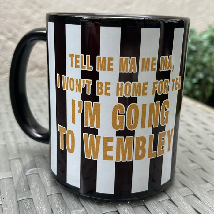 Tell me Ma me Ma Mug and Coaster For Newcastle Geordies Wembley Toon Army