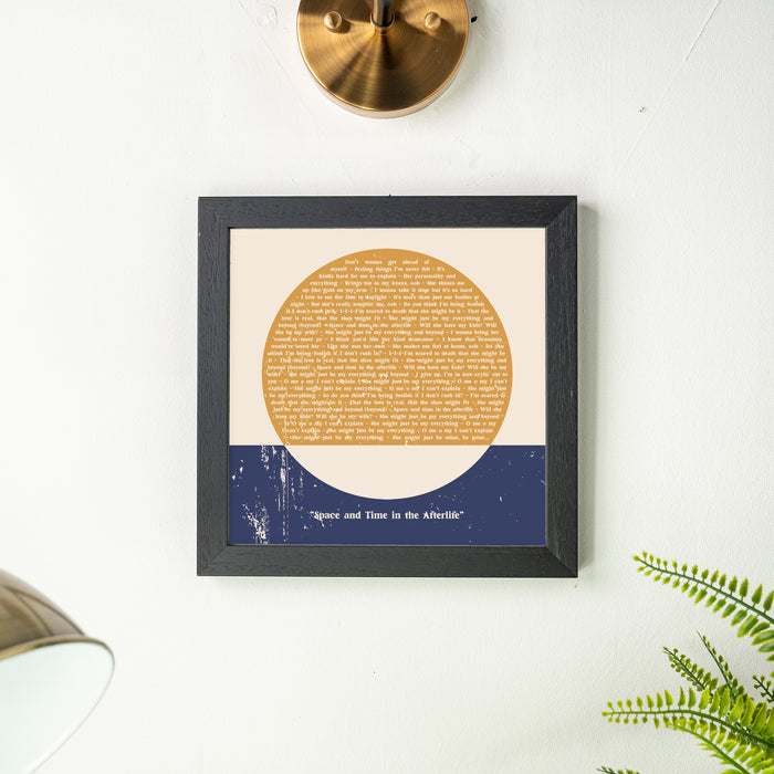 Abstract Circle Modern Art Print