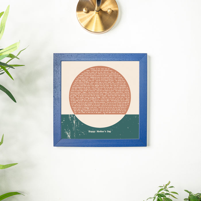 Abstract Circle Modern Art Print