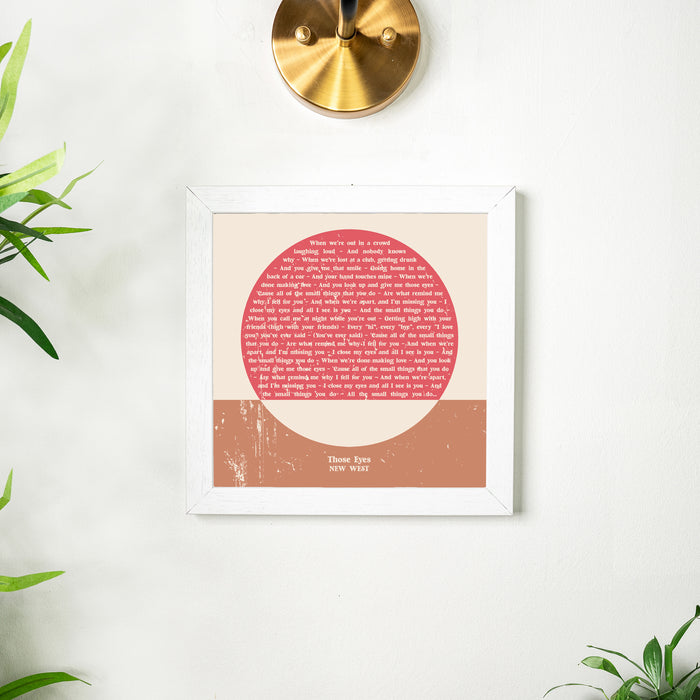 Abstract Circle Modern Art Print