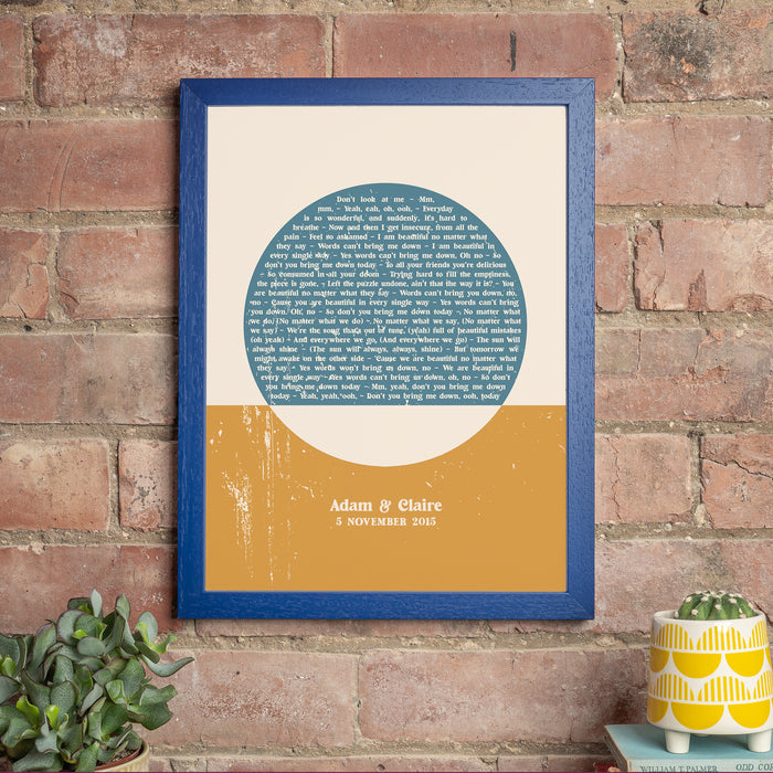 Abstract Circle Modern Art Print