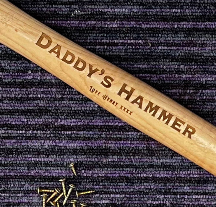 Personalised Hammer Engraved