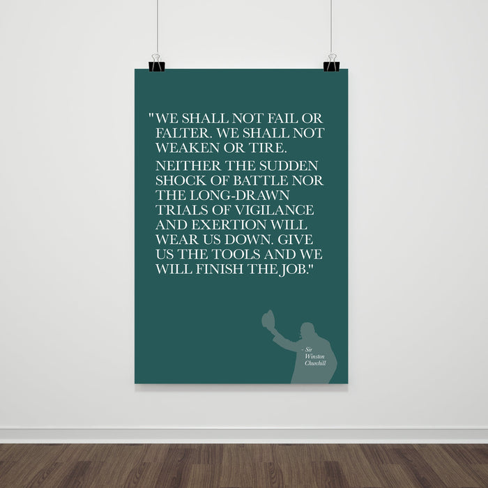 Finish The Job - Quotation Print