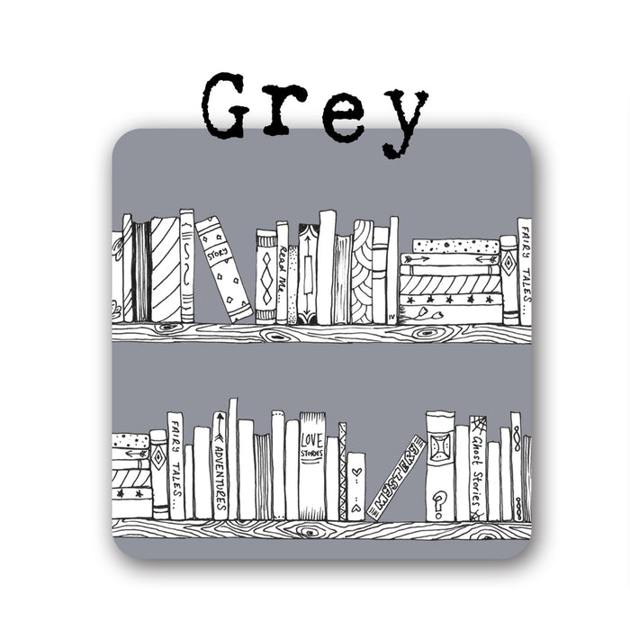 Reading Themed Coaster - Grey