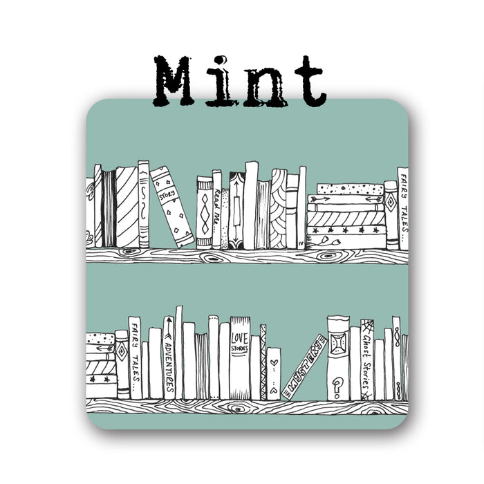 Reading Themed Coaster - Mint