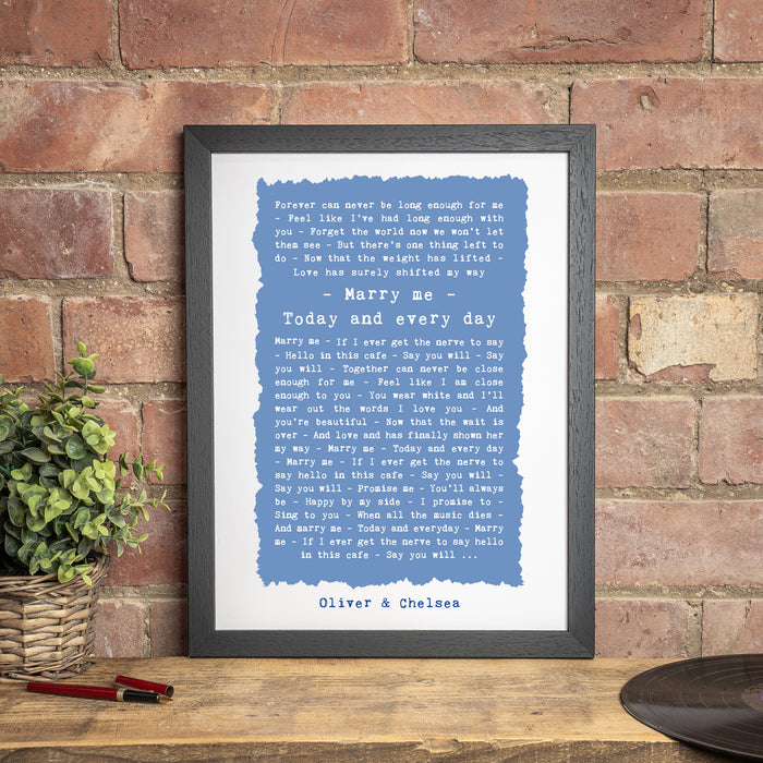 Personalised Poem Song or Speech in a Rustic Style