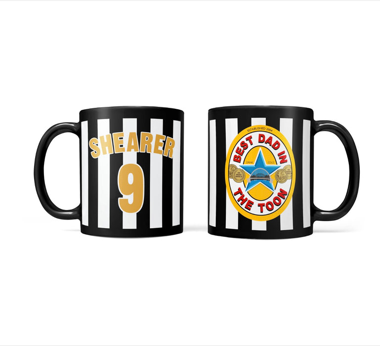 Best Dad in the Toon Gift Mug For Newcastle Geordies