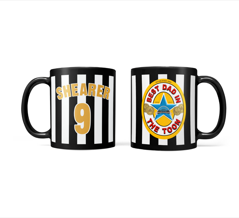 Best Mam in the Toon Gift Mug Set For Newcastle Geordies