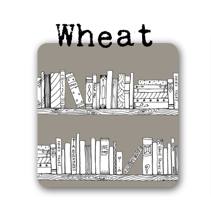 Reading Themed Coaster - Wheat