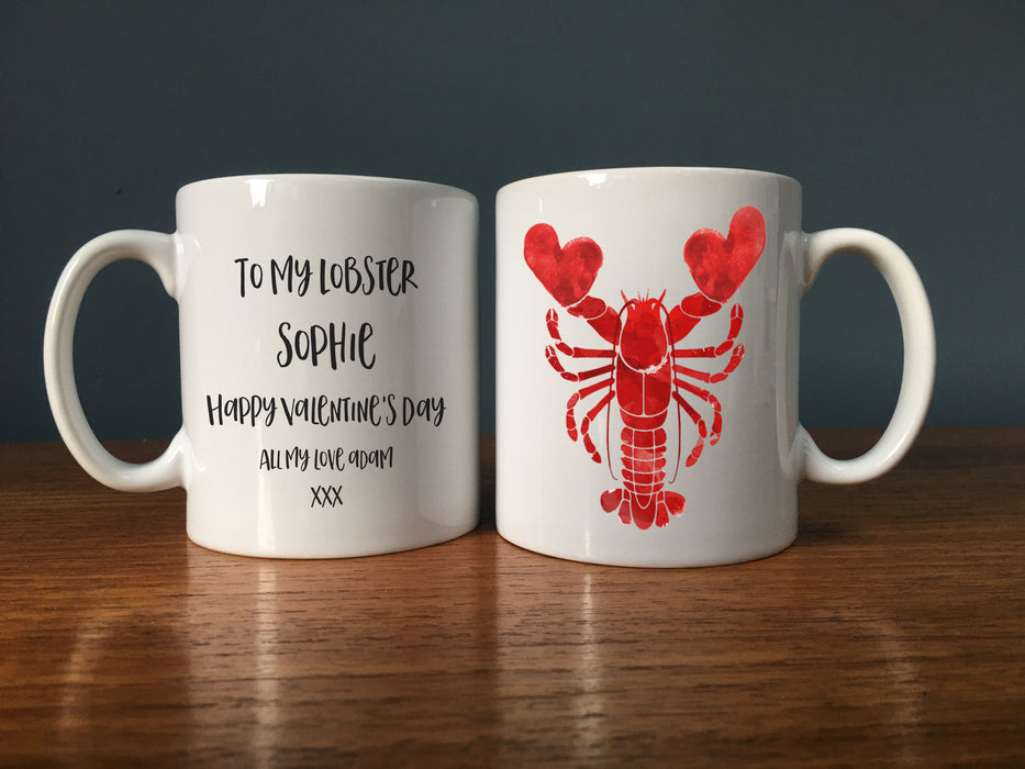 You're My Lobster Personalised Mug