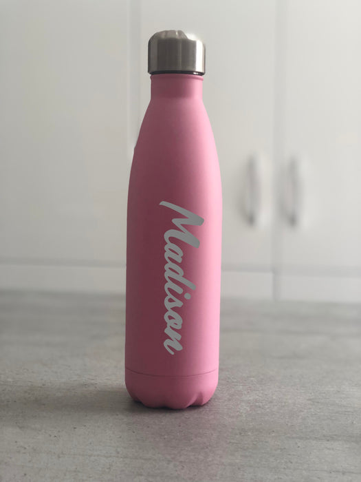 Personalised Water Bottle - Pink