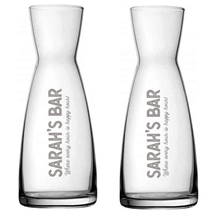 Personalised Wine Carafe