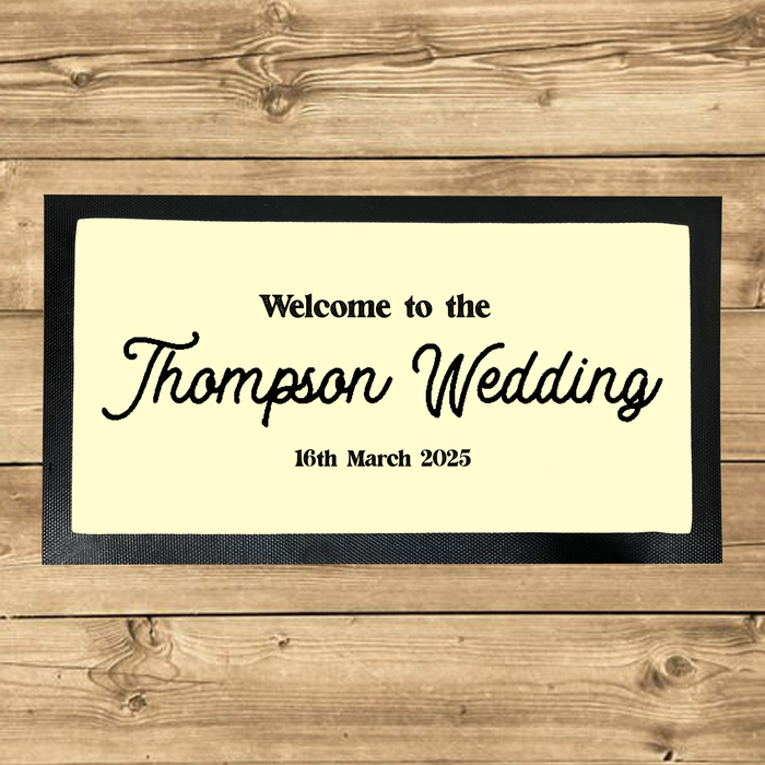 Wedding Bar Mat