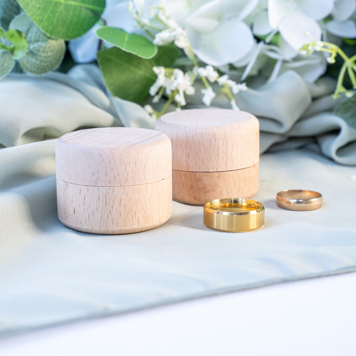 Personalised Engraved Wedding or Engagement Ring Box