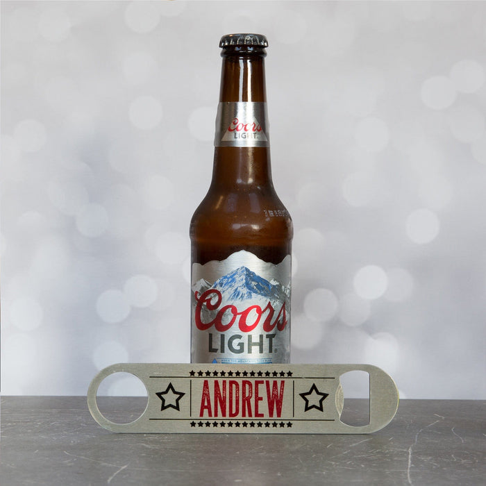 Personalised Steel Bottle Opener