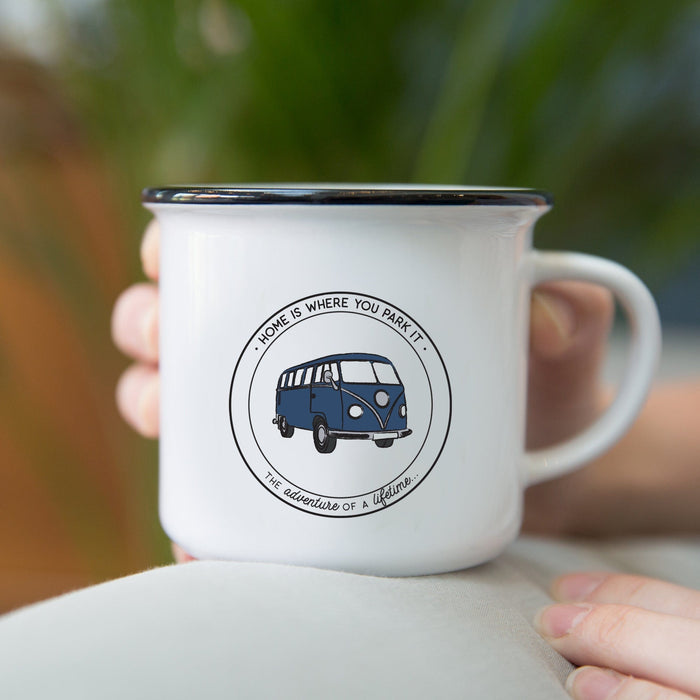 Personalised Campervan Camping Mug Set | VW Camper Van Coffee Cup