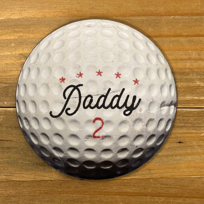 Personalised Golf Ball Coaster Golf Gift
