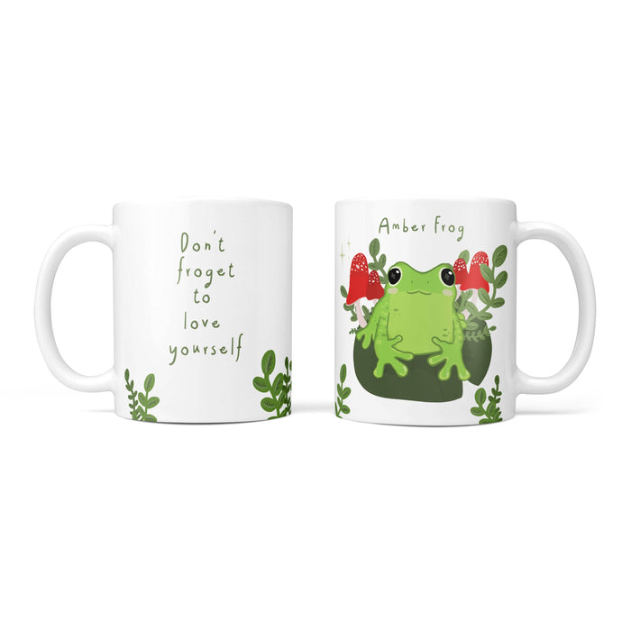 Family Frog Mugs & Coasters - Personalised Spring New Home Gift