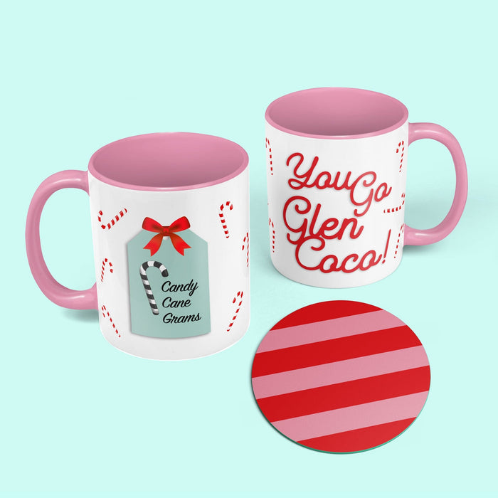 You Go Glen Coco Candy Cane Mean Girls Mug