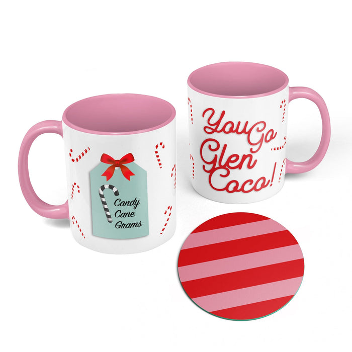 You Go Glen Coco Candy Cane Mean Girls Mug