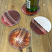 authentic cricket ball coaster set real cricket balls vintage designs