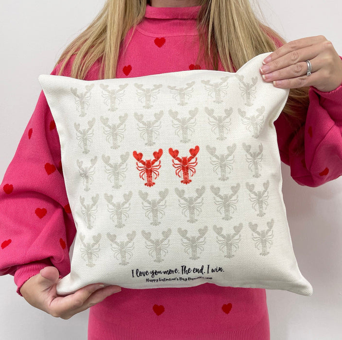 You're My Lobster Friends Inspired Personalised Cushion | Valentine's Day, 2nd Anniversary Gift