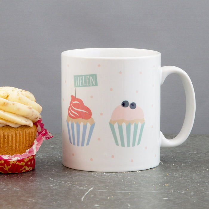 Personalised Cupcake Mug