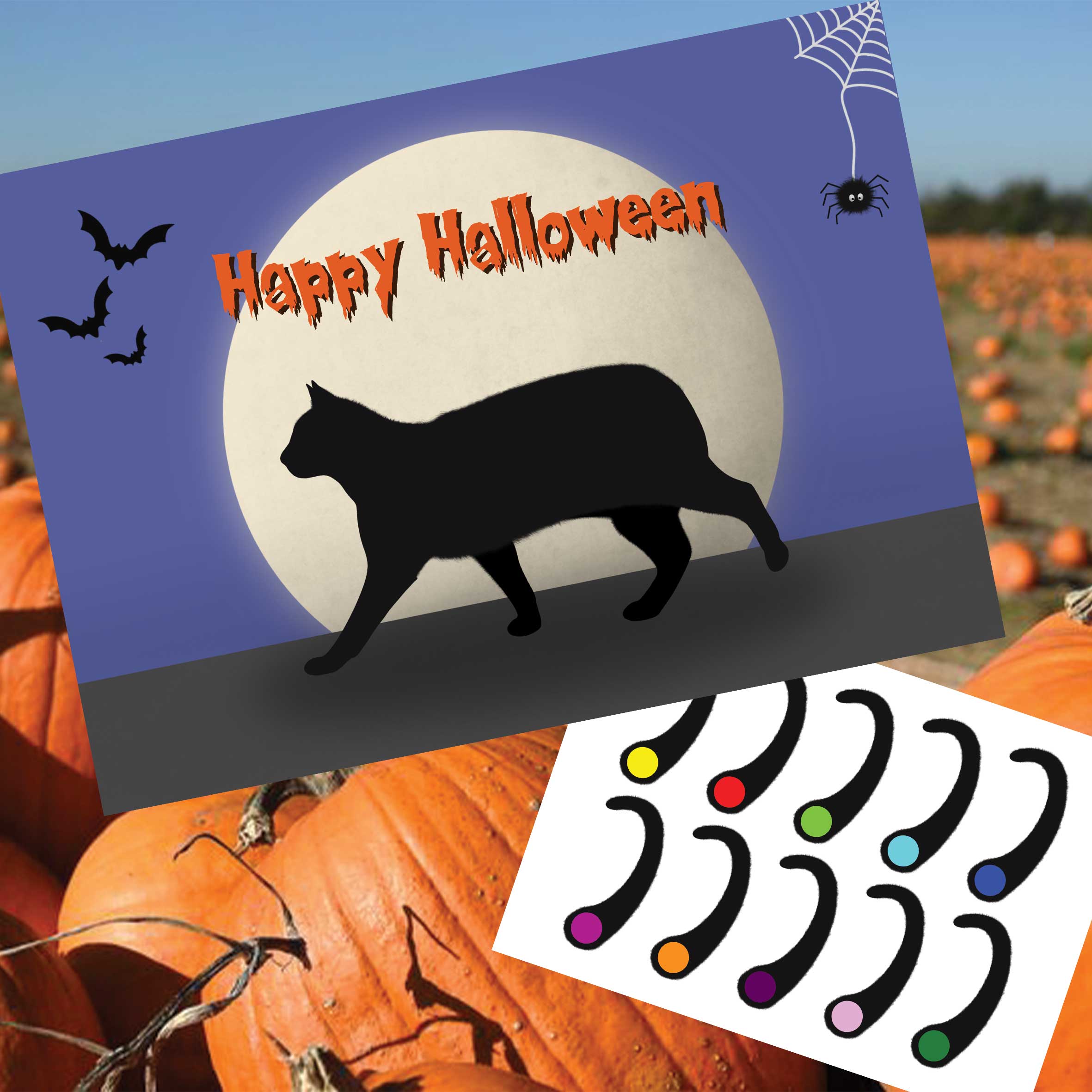 Pin The Tail on The Black Cat - Halloween Game FREE – Not Just A Print