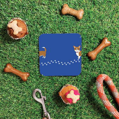 Personalised Corgi Dog Mug & Coaster Gift Set